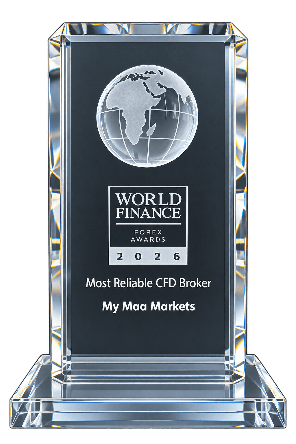Most Reliable CFD Broker 2026, World Finance Forex Awards