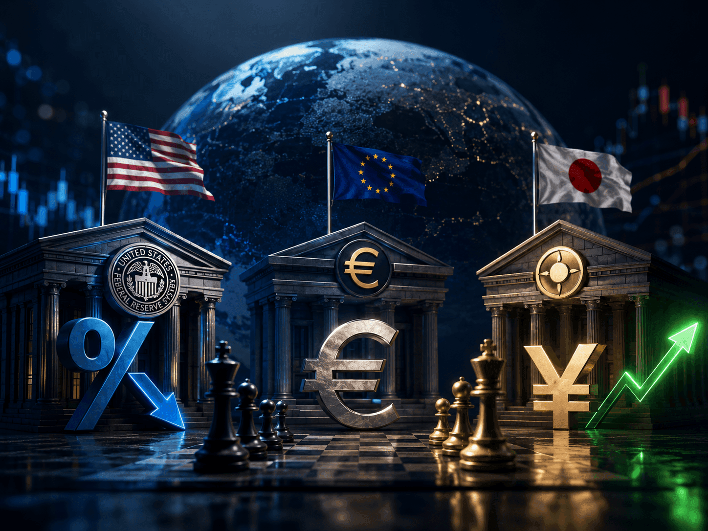 Central Bank Rate Decisions December 2025: What Traders Need to Know About the Fed, ECB, and BoJ Moves
