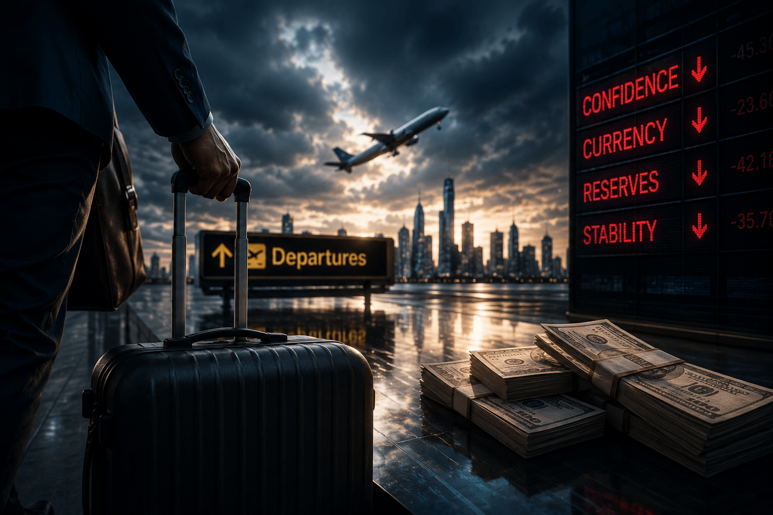 Capital Flight: When Money Leaves a Country Faster Than Policy Can React
