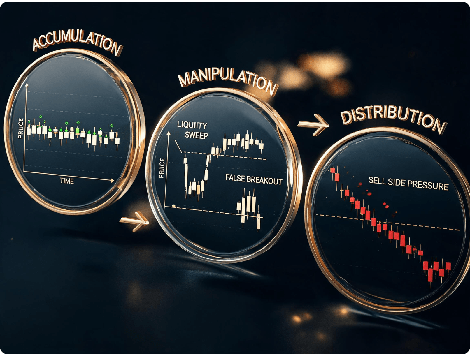 Forex Market Cycles: Accumulation, Manipulation, and Distribution