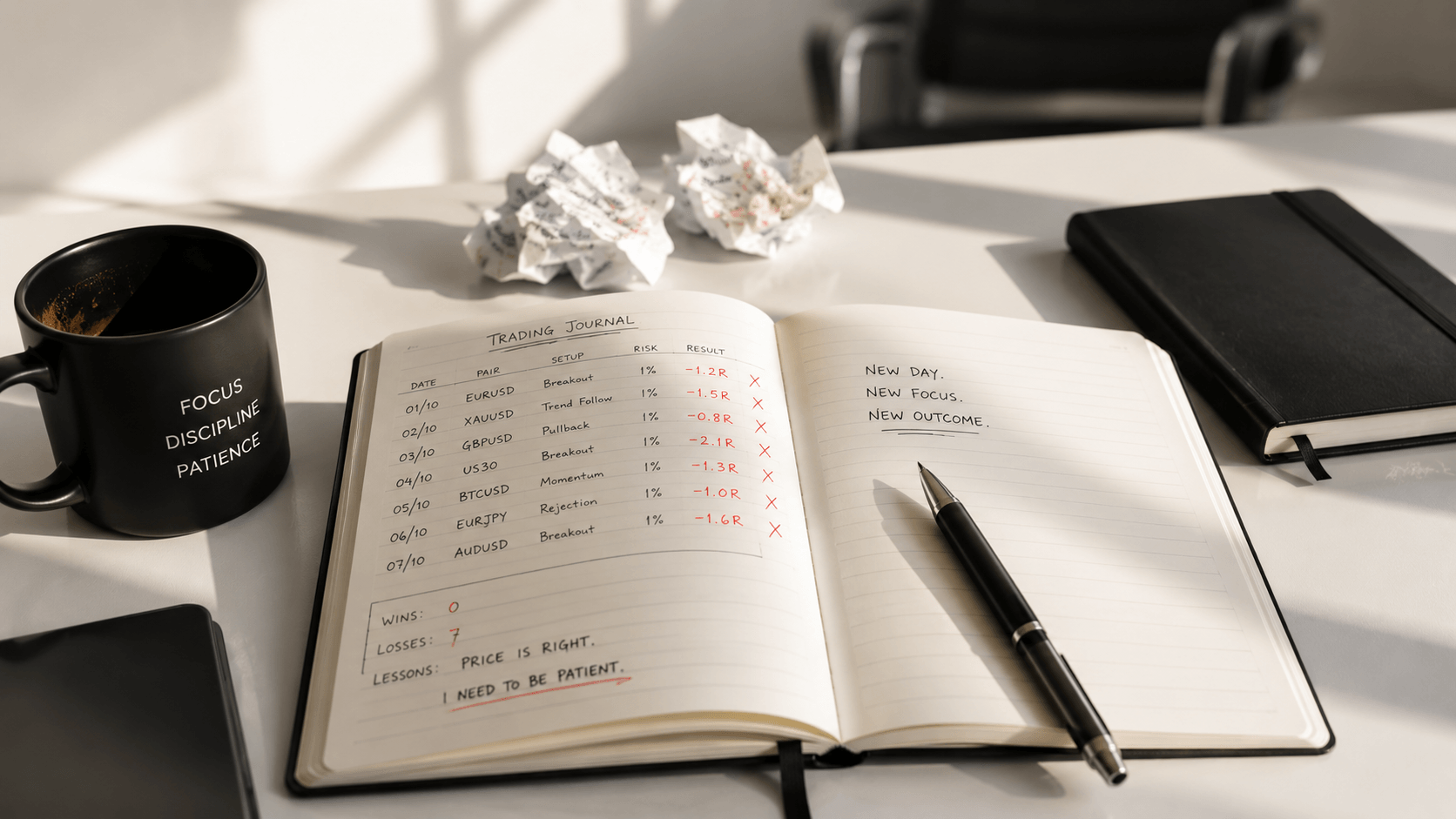 How to Prepare Emotionally for Losing Streaks in the Markets