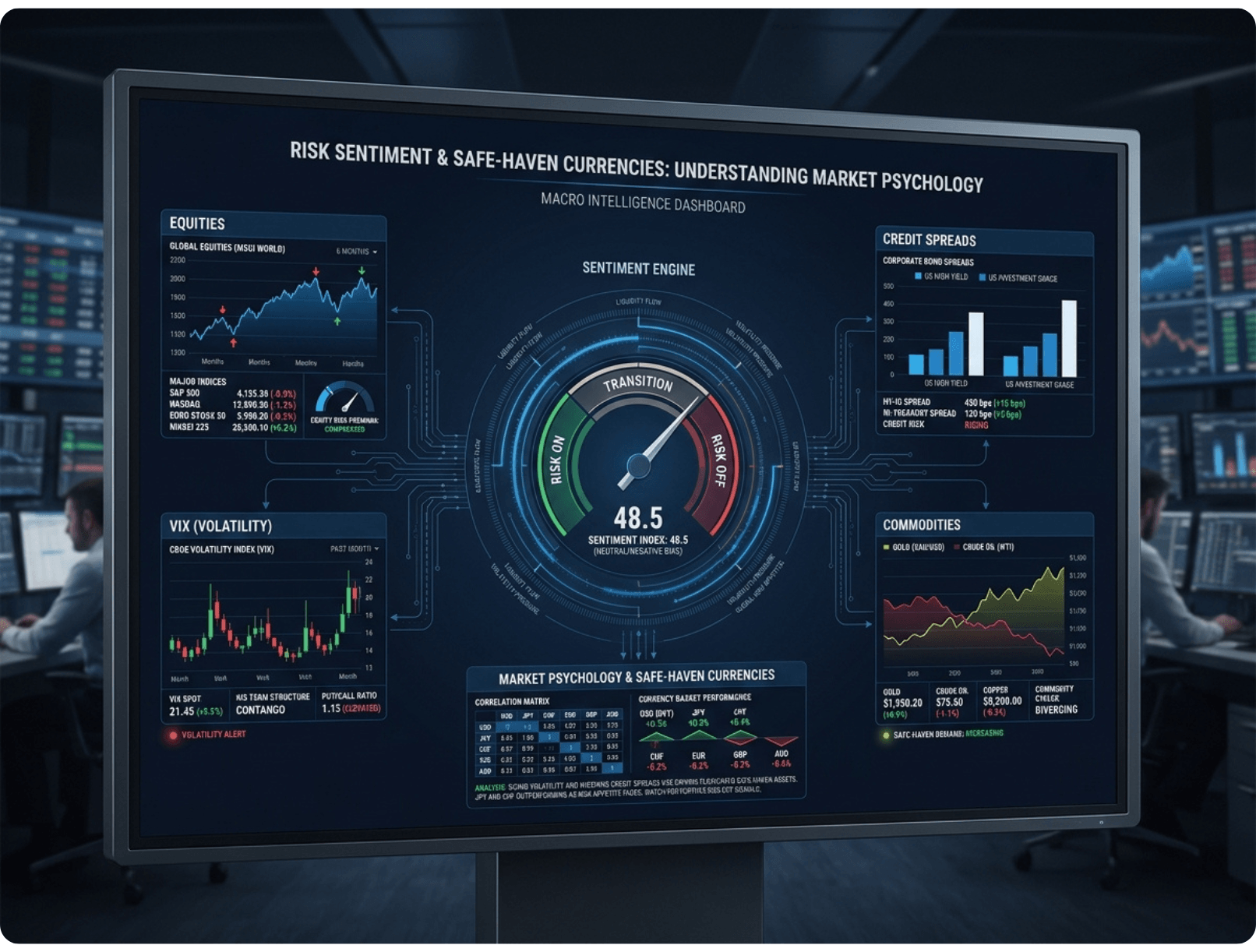 Risk Sentiment and Safe-Haven Currencies: Understanding Market Psychology
